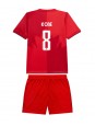 Kanada Ismael Kone #8 Heimtrikotsatz für Kinder WM 2026 Kurzarm (+ Kurze Hosen)
